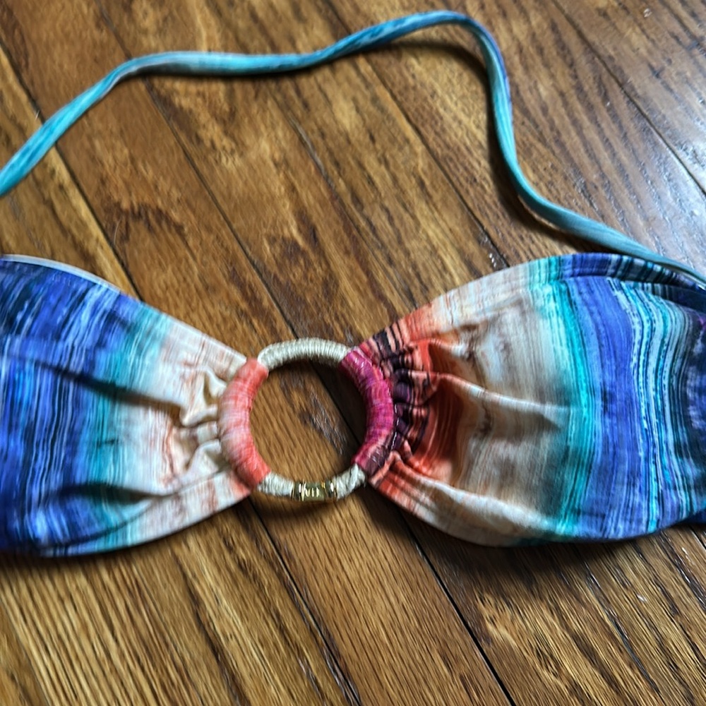 Multicolor Striped Bikini Set - Picture 4 of 5